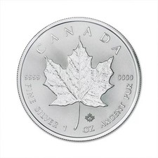 Pièce d'argent feuille d'érable canadienne 2022 -25 lingot finesse 999 de collection scellée