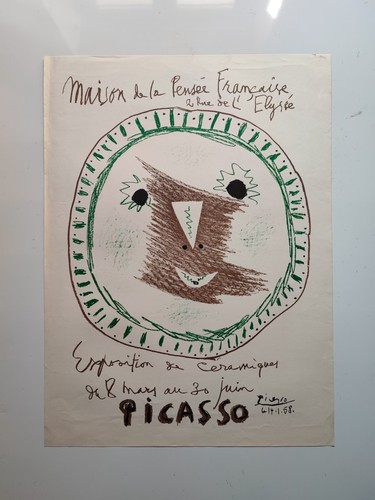 Pablo picasso affiche - pablo,