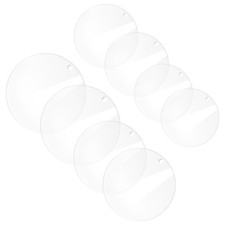 8pcs carton en acrylique rond