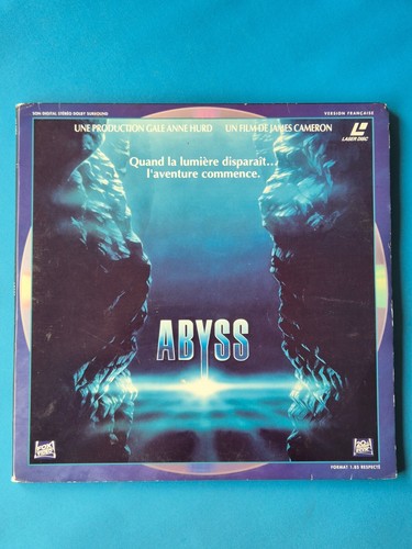 Abyss james cameron laser disc - abyss,