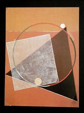 STEINBERG EDIK SCHTEINBERG Carton gal. Bernard 91 peintre russe Suprématisme