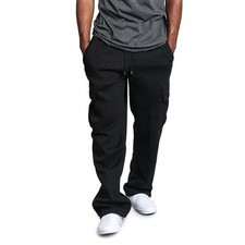 Pantalon de survêtement cargo homme jogging poids lourd polaire loisirs sport décontracté