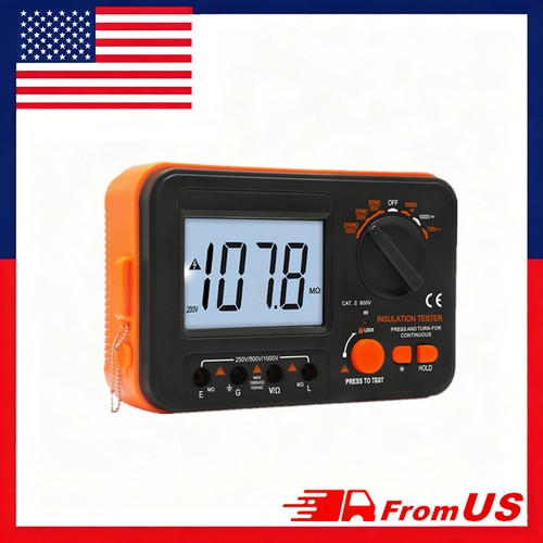 Digital insulation tester - digital,