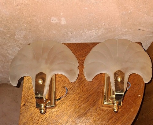 Paire applique coquillage - paire,