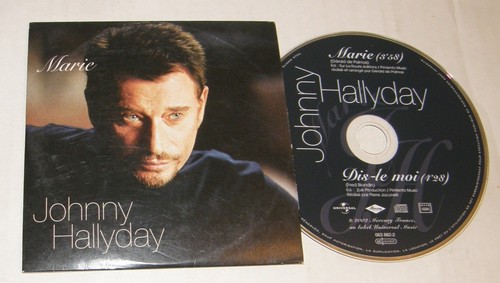 Johnny hallyday marie cd - hallyday,