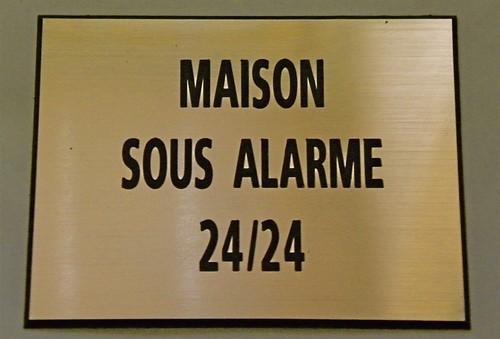 Plaque boite aux - aux, lettres