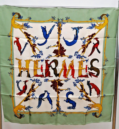 écharpe hermes carre - hermes, 90