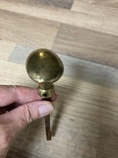 Ancienne Poignée De Porte Dorée