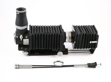 Leitz visoflex + soufflet Bellows Leitz 18576+ Leitz Hektor 4.5 135 mm + Cables 