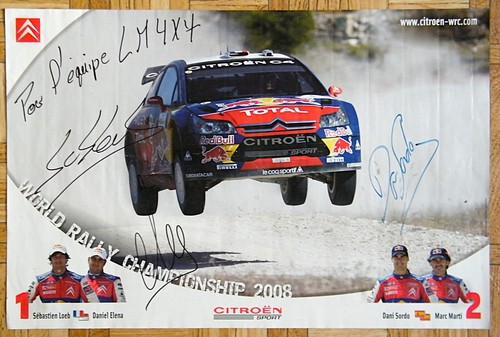 Affiche signee dedicacee - signee, de