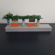 Tomy HO Station Quai De Gare Décor Circuit Train Vintage Modelisme Ferroviaire