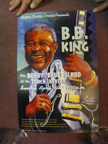 King affiche bobby bleu - bobby,