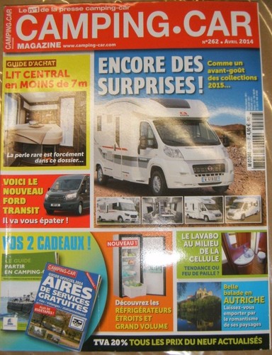 Camping car 262 2014 - camping, lit
