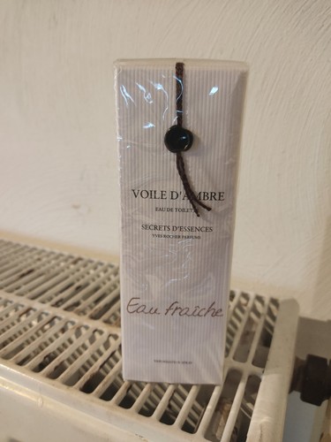 Eau toilette voile ambre - eau,