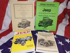 PROMO LIVRES Jeep Willys  4