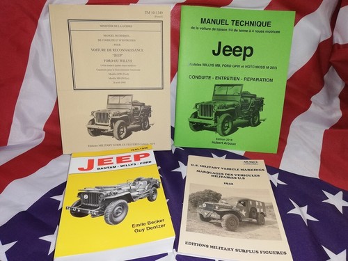 Promo livres jeep willys - livres,