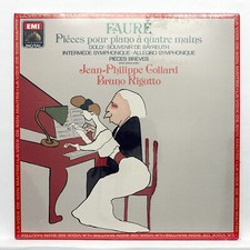 COLLARD & RIGUTTO ⸺ FAURÉ Pièces pour piano à quatre mains ⸺ EMI LP STILL SEALED