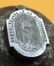 Ancienne matrice /poinçon outil ( A2298) 159g congrégation du St Enfant Jesus