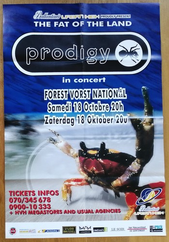 Prodigy affiche concert - prodigy,