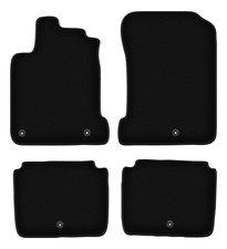 Tapis de sol en velours noir pour Renault Latitude année 2010-2015 set 4 pièces