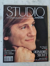 STUDIO MAGAZINE - depardieu yvan attal sean conery coppola 1991 - numéro 48