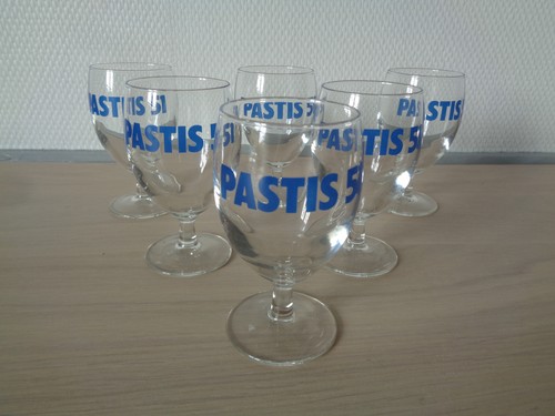 Lot verres pastis - de, 6