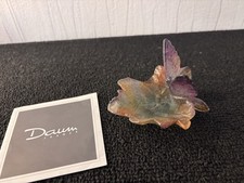 Coupelle papillon cristal Daum