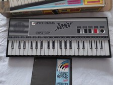 clavier ancien Musicpartner Junior avec boite notice et cassette -FONCTIONNE-