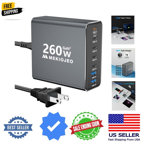 Aluminum alloy 260w usb - aluminum,