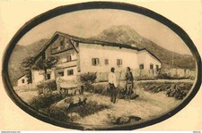 64 - Sare - Ferme à sare - D'après une peinture de Floutier - Collection Pays Ba