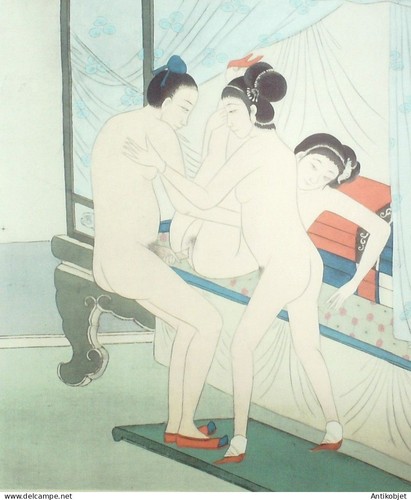 Estampe chinoise claude tchou - estampe,