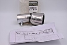 CANULE D'ÉCHAPPEMENT CHROMÉE