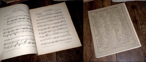 Sicilienne elégie op 24 - sicilienne, op.24