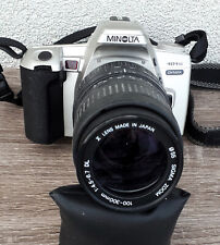 MINOLTA 404 SI DYNAX + OBJECTIF SIGMA ZOOM 4,5-6,7 DL 100-300 mm