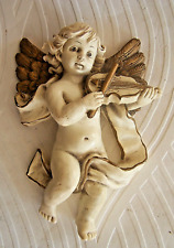 Sculpture Figurine d' ANGE Chérubin Musicien