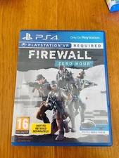 Jeu firewall zero hour Playstation 4 PS4 CASQUE VR REQUIS PSVR PAL avec boitier