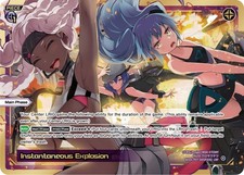 Wixoss card WXDi-P07-005P[EN] Instantaneous Explosion LRP  Welcome Back Diva ~Lo