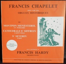 SIGNED Francis Chapelet