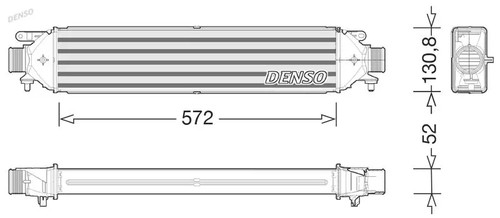 Radiateur air intercooler - d'air,