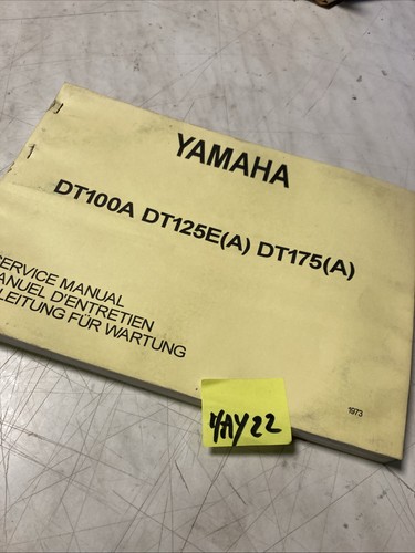 Yamaha dt100 dt125e dt175 - dt100,