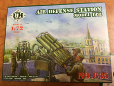 maquette 1/72, RARE , UM 635 - defense AA - quadruple maxims