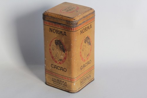 Boîte tôle chocolat cacao