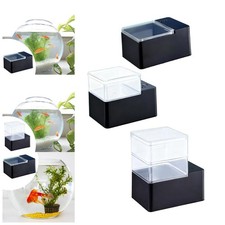 Distributeur automatique de nourriture pour poissons pour aquarium rond -