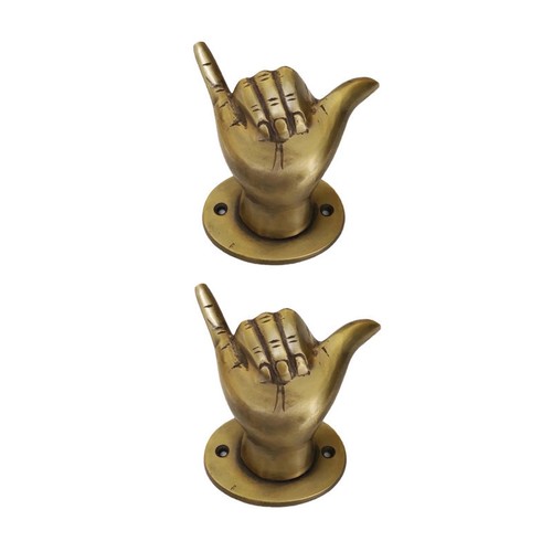 Pair call fist hook - hook, pulls