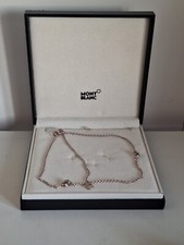 Collier Mont Blanc original en argent / sterling silver