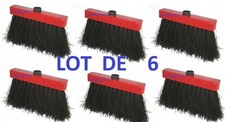 LOT DE 6 BALAI MICKEY  BASSINE Tète de balai  29 cm extérieur ménage jardin