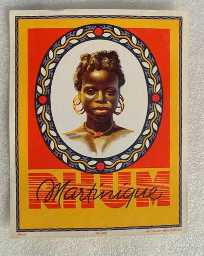 Ancienne etiquette rhum - ancienne,