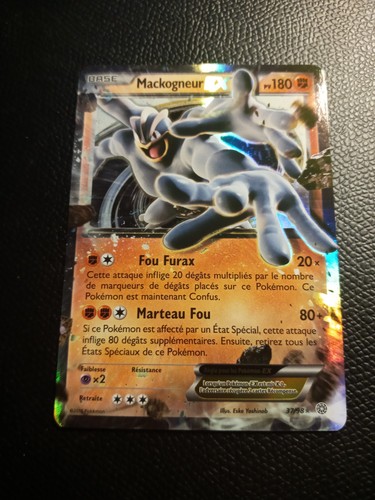 Carte pokémon mackogneur - pokémon,