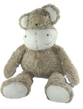 Doudou peluche singe ours beige 40 cm Mamas Papas