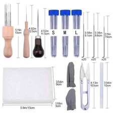 KIT OUTILS FEUTRAGE laine à